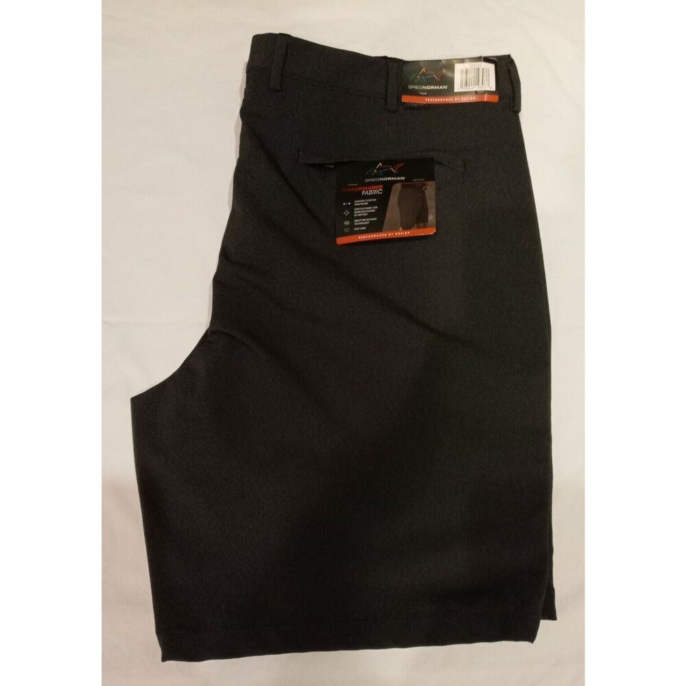 Greg Norman Men's NWT Size 42 Performance Fabric Golf Shorts Grey Super Comfort